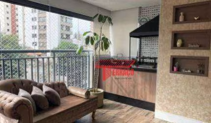 Apartamento com 3 dormitórios à venda, 128 m² por R$ 1.650.000,00 - Vila Gilda - Santo André/SP