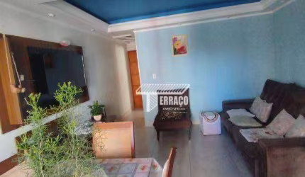 Apartamento com 3 dormitórios à venda, 68 m² por R$ 318.000,00 - Jardim do Estádio - Santo André/SP
