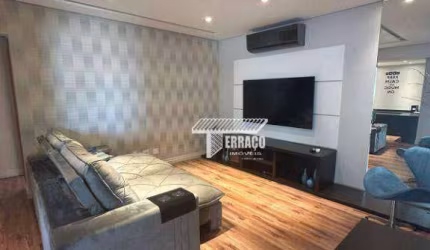 Apartamento à venda, 127 m² por R$ 1.300.000,00 - Vila Scarpelli - Santo André/SP