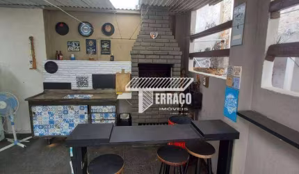 Casa com 3 dormitórios à venda, 100 m² por R$ 580.000,00 - Vila Scarpelli - Santo André/SP