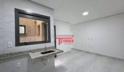 Apartamento com 2 dormitórios, 42 m² - venda ou aluguel - Jardim do Estádio - Santo André/SP