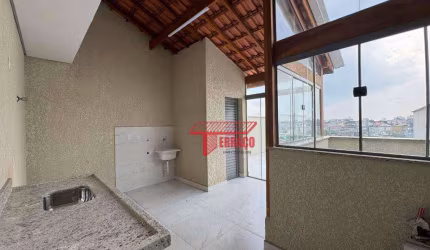 Cobertura com 2 dormitórios, 64 m² - venda ou aluguel - Jardim do Estádio - Santo André/SP