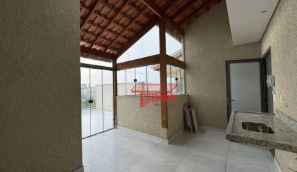 Cobertura com 2 dormitórios, 63 m² - venda ou aluguel  - Jardim do Estádio - Santo André/SP