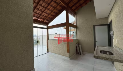 Cobertura com 2 dormitórios, 63 m² - venda ou aluguel  - Jardim do Estádio - Santo André/SP