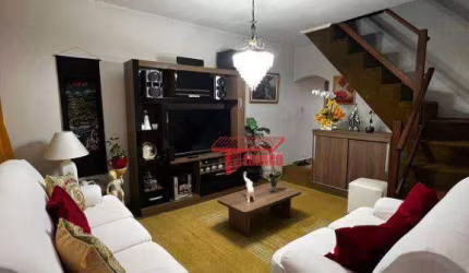 Sobrado com 2 dormitórios à venda, 179 m² por R$ 700.000,00 - Nova Gerti - São Caetano do Sul/SP