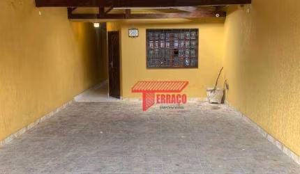 Sobrado com 3 dormitórios à venda, 183 m² por R$ 680.000,00 - Vila Vitória - Santo André/SP