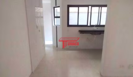 Apartamento com 2 dormitórios para alugar, 46 m² por R$ 1.900,00/mês - Vila Pires - Santo André/SP