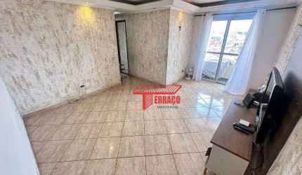 Apartamento com 3 dormitórios à venda, 68 m² por R$ 296.000,00 - Jardim do Estádio - Santo André/SP