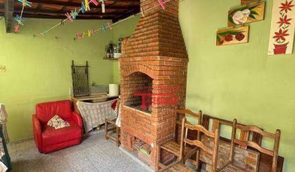 Sobrado com 3 dormitórios à venda por R$ 800.000,00 - Vila Valparaíso - Santo André/SP