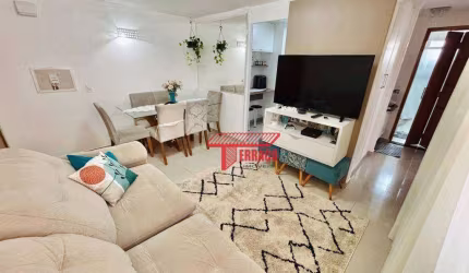Apartamento com 2 dormitórios à venda, 55 m² por R$ 245.000,00 - Jardim Alvorada - Santo André/SP