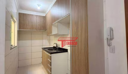 Apartamento com 2 dormitórios para alugar, 40 m²  - Vila Helena - Santo André/SP