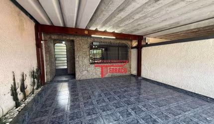 Sobrado com 3 dormitórios, 172 m² - venda ou aluguel  - Vila Linda - Santo André/SP