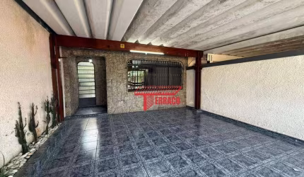 Sobrado com 3 dormitórios, 172 m² - venda ou aluguel  - Vila Linda - Santo André/SP