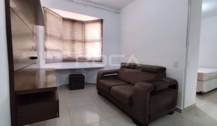 Apartamento mobiliado à venda com 1 dormitórios no bairro Monte Alegre em Ribeirão Preto