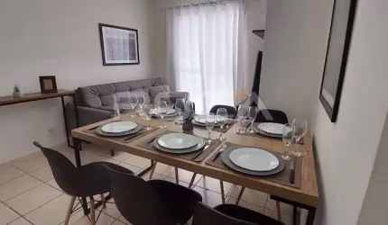 Apartamento à venda, mobiliado, com 2 dormitórios no bairro Nova Aliança, em Ribeirão Preto.