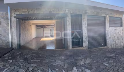 Casa de com 2 dormitórios para Alugar + salão comercial no Parque dos Bandeirantes, Ribeirão Preto