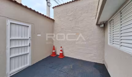 Casa de fundo com 1 dormitório para alugar no Jardim Paulistano em Ribeirão Preto