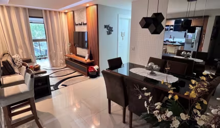 Apartamento a Venda no Pontal Oceânico, 03 Quartos sendo 01 Suíte.