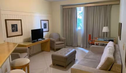 Apartamento com 1 quarto para alugar na Alameda Madeira, 929, Alphaville Centro Industrial e Empresarial/Alphaville., Barueri por R$ 3.200