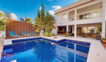 Casa em condomínio fechado com 4 quartos à venda na Alameda Santiago, 183, Portal da Serra, Santana de Parnaíba por R$ 8.000.000