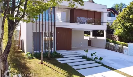 Casa em condomínio fechado com 5 quartos à venda na Barcelona, 390, Alphaville Residencial Zero, Barueri por R$ 14.500.000