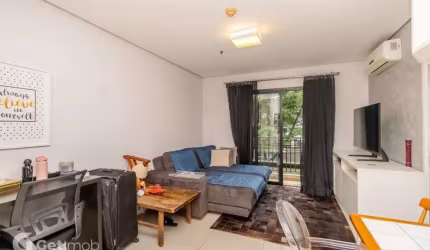 Apartamento com 1 quarto à venda na Rua Bandeira Paulista, 789, Itaim Bibi, São Paulo por R$ 695.000