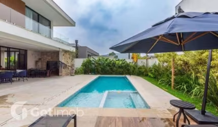 Casa em condomínio fechado com 4 quartos para alugar na do Luar, 38, Cidade Tamboré, Santana de Parnaíba por R$ 37.000