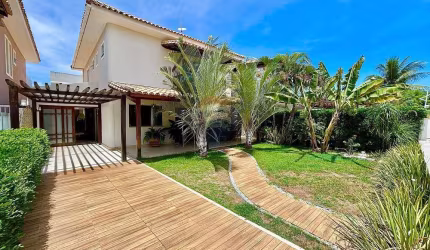 Casa 5/4 em condomínio fechado - Buraquinho, Lauro de Freitas