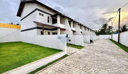 CASA DUPLEX NOVA EM STELLA MARIS - 3/4 COM SUITE, CONDOMINIO FECHADO