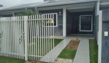 Casa com 3 dormitórios à venda, 54 m² por R$ 375.000 - Eucaliptos - Fazenda Rio Grande/PR