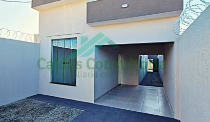 Casa nova a venda em Caldas Novas Goiás - 03 dormitórios