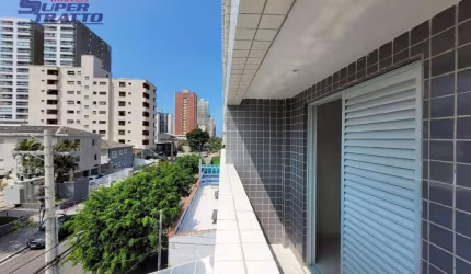 Apartamento com 1 dormitório à venda, 43 m² por R$ 330.000,00 - Canto do Forte - Praia Grande/SP