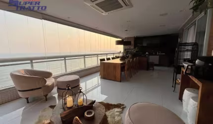 Apartamento com 3 dormitórios à venda, 254 m² por R$ 4.950.000,00 - Canto do Forte - Praia Grande/SP