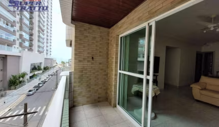 Apartamento com 3 dormitórios à venda, 106 m² por R$ 745.000,00 - Canto do Forte - Praia Grande/SP