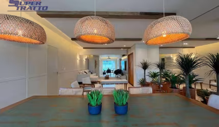 Apartamento com 3 dormitórios à venda, 167 m² por R$ 1.850.000,00 - Canto do Forte - Praia Grande/SP
