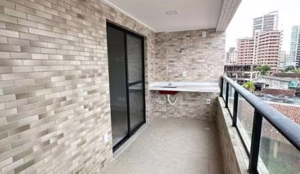 Apartamento com 1 dormitório à venda, 57 m² por R$ 435.632 - Caiçara - Praia Grande/SP