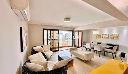 APARTAMENTO Em MOEMA COM 156 M², 3 QUARTOS SENDO 3 SUÍTES À VENDA.
