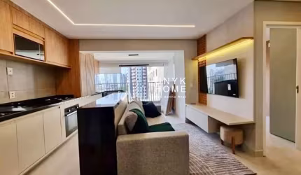 Apartamento novo de 59 m² no Modern Campo Belo / 2 dormitórios, varanda e 1 vaga.