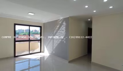 Apartamento para Venda em Ribeirão Preto, Santa Cruz do José Jacques, 3 dormitórios, 1 suíte, 2 banheiros, 2 vagas