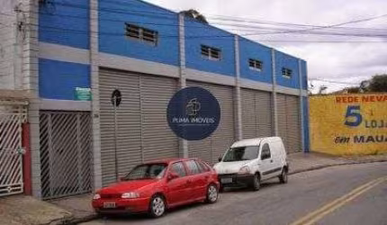 Excelente oportunidade de negócio,galpão com 475m2 para venda ou locação em Mauá