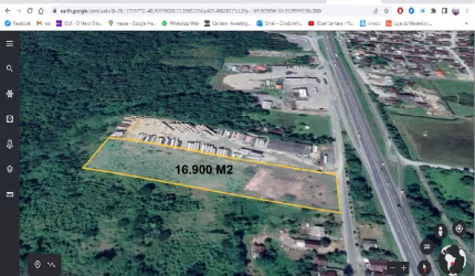 OPORTUNIDADE ÁREA EM JOINVILLE BR 101 PIRABEIRABA