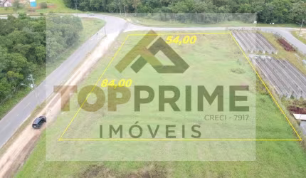 LINDO LOTE COM 4.274 M2 NA AV. DA INDUSTRIAS ARAQUARI SC