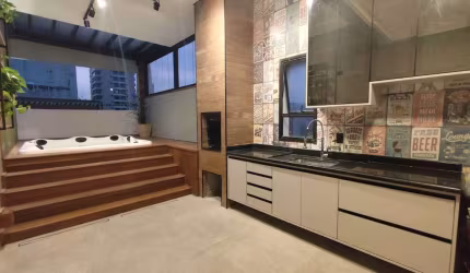 Penthouse com 3 dorms, Pompéia, Santos - R$ 1.84 mi, Cod: 3002175