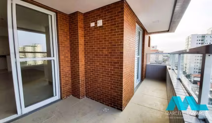 Apartamento novo com 2 quartos, piscina, Guilhermina em Praia Grande