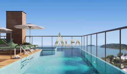 METROS MAR,Apartamento com 2 dormitórios à venda, 76 m² por R$ 699.844 - Centro - Penha/SC