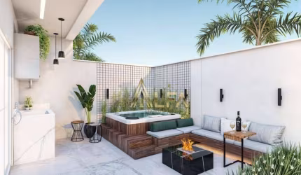 Sobrado com 2 Suítes à venda, 82 m² por R$ 535.000 - Itacolomi - Balneário Piçarras/SC