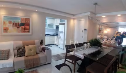 Apartamento 100% mobiliado  com 3 dormitórios climatizados sendo 1 suíte à venda, 104 m² por R$ 929.000,00 - Gravatá - Navegantes/SC