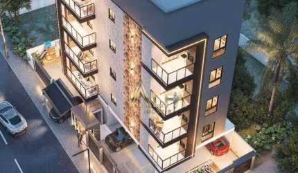 Apartamento com 1 Suíte + a dormitório à venda, 72 m² por R$ 510.000 - Itacolomi - Balneário Piçarras/SC