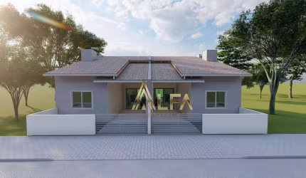 Casa com 1 Suíte + 1 dormitório dormitórios à venda, 66 m² por R$ 440.000 - Nossa Senhora de Fatima - Penha/SC