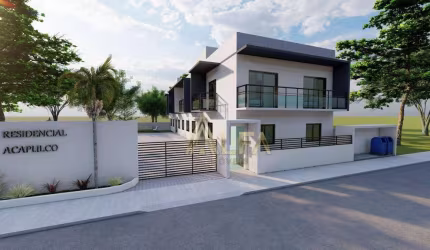 Apartamento com 2 dormitórios à venda, 51 m² por R$ 285.00 - Penha/SC